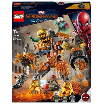 Lego Marvel Super Heroes: Molten Man Battle 76128