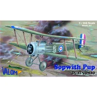 Sopwith Pup (Dual Combo) 1/144 #14402 by Valom