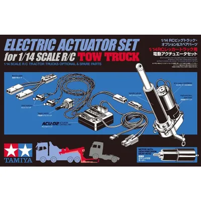 Electric Actuator Set for 1/14 Scale RC Tow Truck