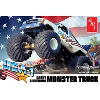 Chevrolet Silverado USA-1 Monster Truck 1/25 #1252 by AMT