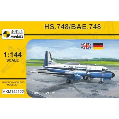 HS. 748 / BAE. 748 Airliner 1/144 by Mark 1 Models