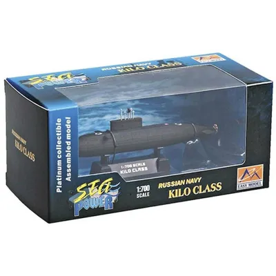 Easy Model Ship Submarine Russian Kilo Class (Prebuilt) 1/700 #37300