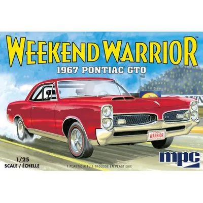 Weekend Warrior 1967 Pontiac GTO 1/25 Model Truck Kit #918 by MPC