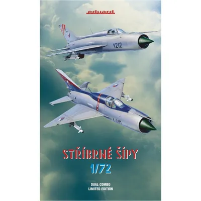 "Stribrne Sipy" (Silver Arrows) MiG-21PF/PFM [Limited Edition] 1/72 #2134 by Eduard
