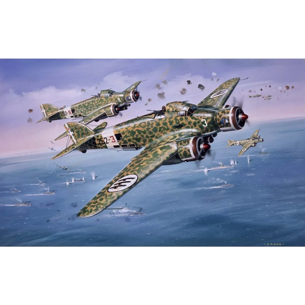 Savoia-Marchetti SM79 1/72 #A04007V by Airfix