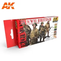 AK-11636 WW II British Uniform Colors Set