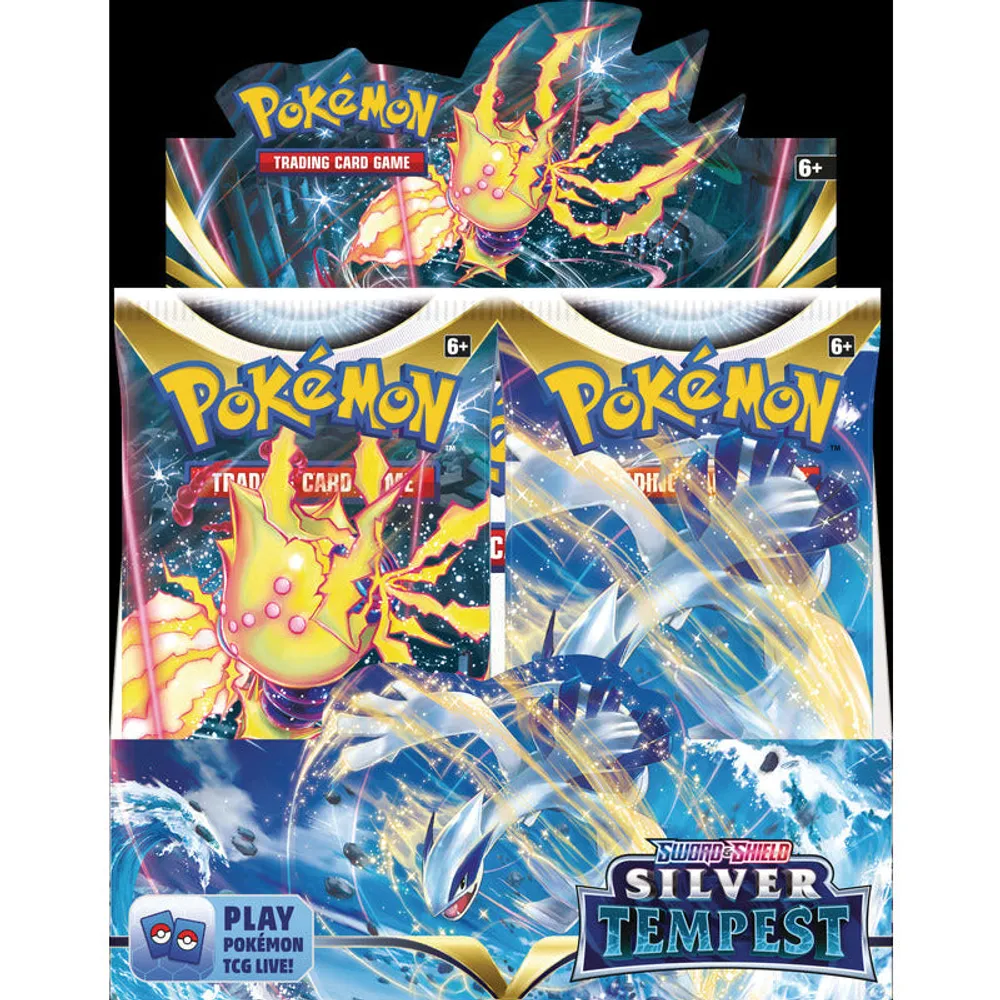 Pokemon Silver Tempest Booster