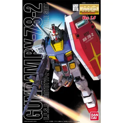 MG 1/100 RX-78-2 Gundam Ver 1.5 #0076372 by Bandai