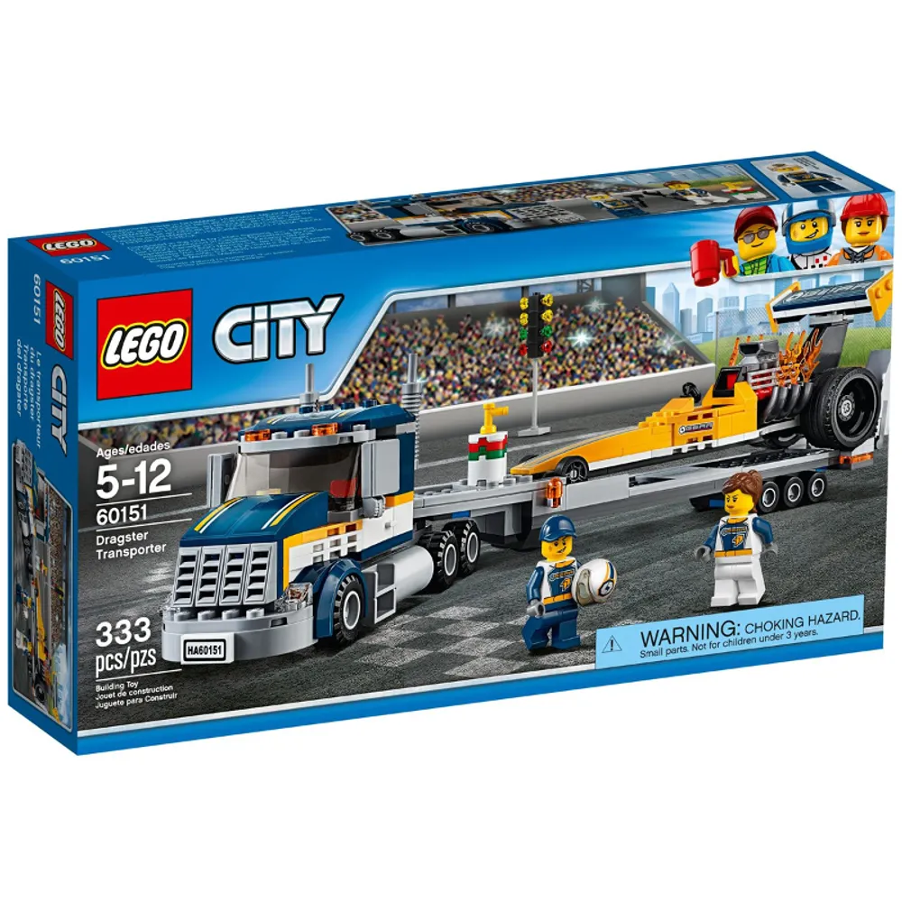 Lego City: Dragster Transport 60151