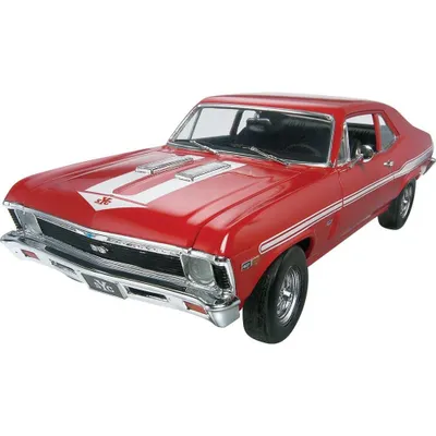 Moebius Models 2320 1:25 1964 Chevy Nova II Super Sport Coupe Plastic –  Trainz