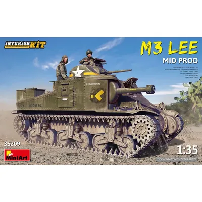 M3 Lee Mid Prod. Interior Kit 1/35 #35209 by Miniart