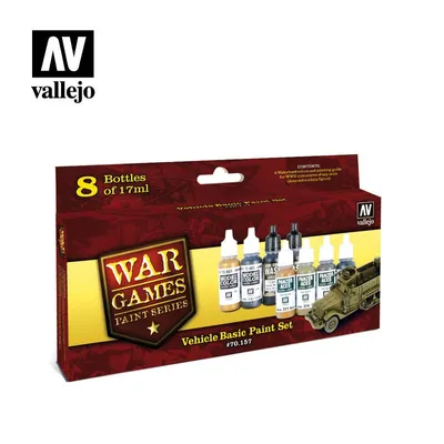 VAL70157 Vehicle Basic Paint Set