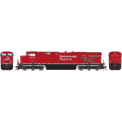 HO ES44AC w DCC & Sound CPR As Delivered #8717 Canadian Pacific Locomotive