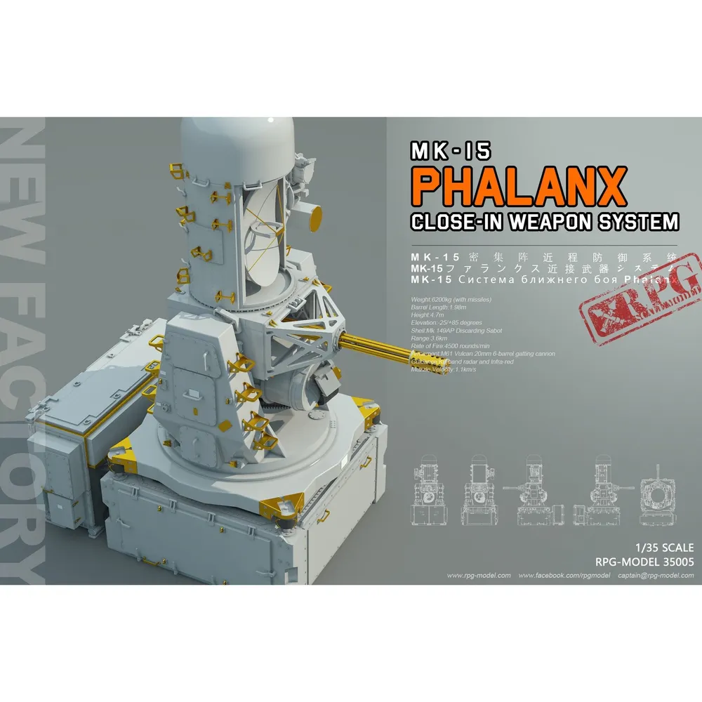 MK-15 Phalanx 1/35 by RPG Scale Models