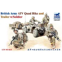 British Army ATV and Trailer 1/35 by Bronco