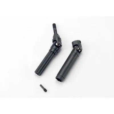 TRA7151 Driveshaft assembly (1) left or right (fully assembled, ready to install)/ 3x10mm screw pin (1)