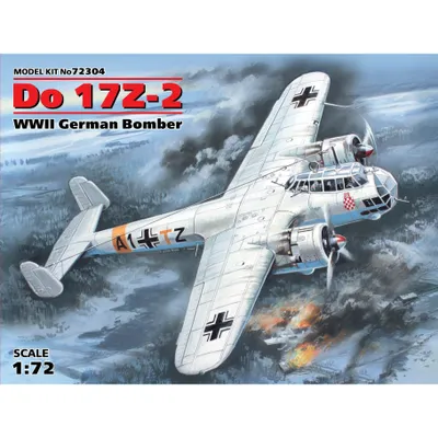 Do 17Z-2 German Bomber 1/72 by ICM