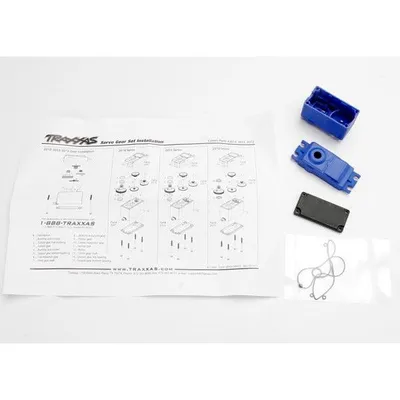 TRA2074 Traxxas Servo Case/Gaskets (for 2056 and 2075 Waterproof Servos)