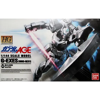 HG 1/144 Gundam AGE #09 WMS-GEX1 G-Exes #5060366 by Bandai