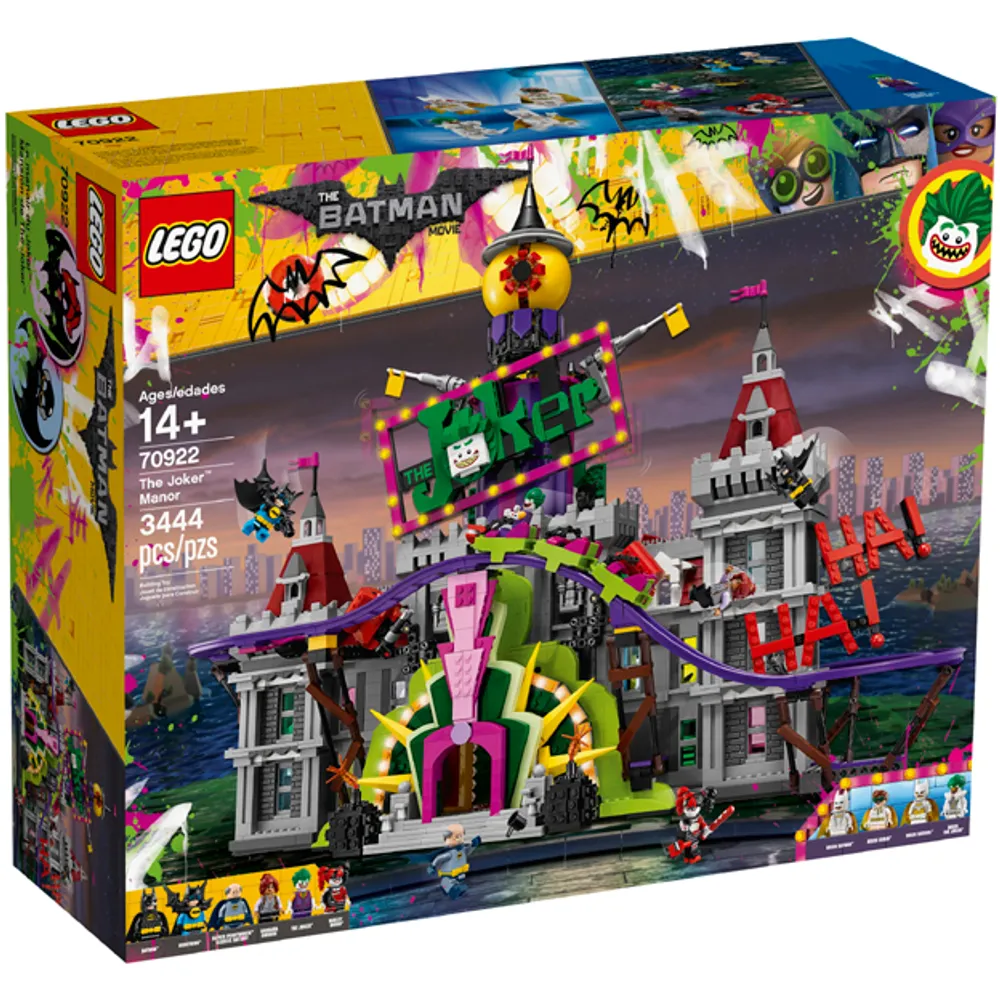 The Lego Batman Movie: The Joker Manor 70922