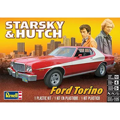 Starsky & Hutch Torino 1/25 Model Car Kit #4023 by Revell