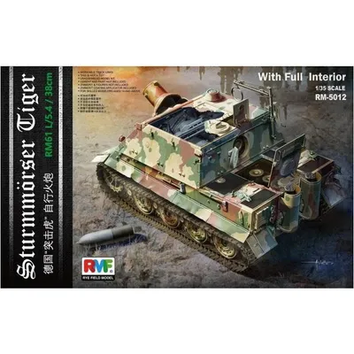 Sturmmorser Tiger with Full Interior 1/35 #5012  by Ryefield Model