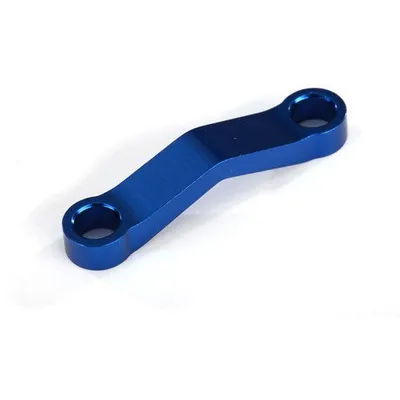 TRA6845A Drag link, machined 6061-T6 aluminum (blue-anodized)