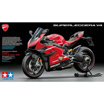 Ducati Superleggera V4 1/12 Model Car Kit #14140 by Tamiya