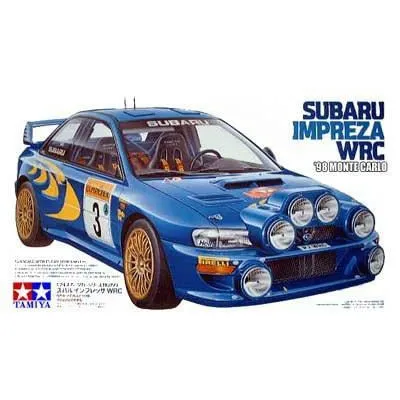 Subaru Impreza WRC 1998 Monte-Carlo 1/24 Model Car Kit #24199 by Tamiya