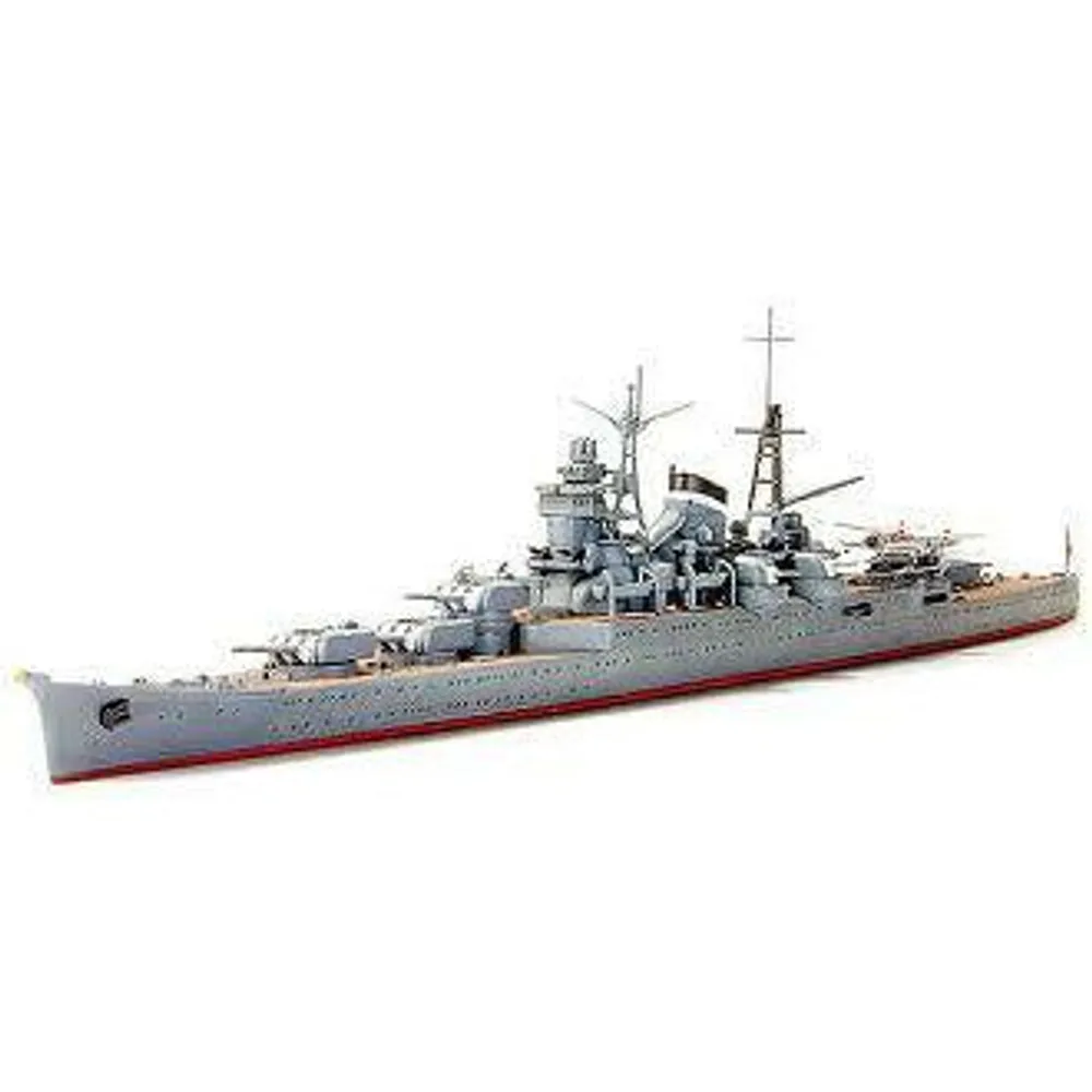 Kumano Japanese Light Cruiser 1/700 Model Ship Kit #31344 by Tamiya