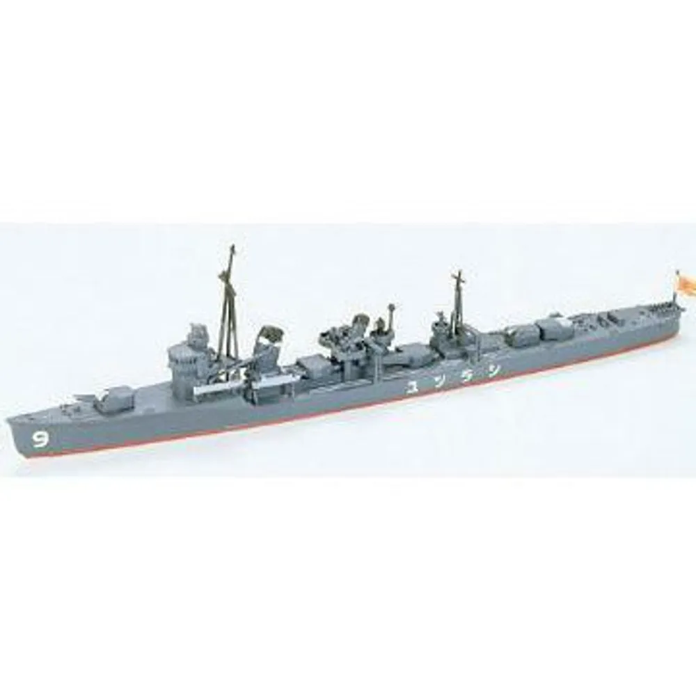 Shiratsuyu Japanese Navy Destroyer 1/700 Model Ship Kit #31402 by Tamiya