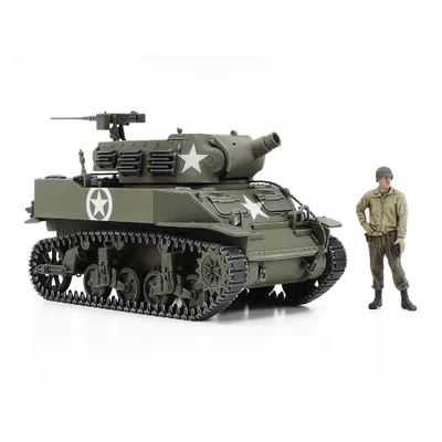 Howitzer Motorcar Carriage M8 1/48 #32604 by Tamiya