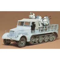 German 8T Semi Track 20mm Flakvierling Sd.kfz7/1 1/35 #35050 by Tamiya