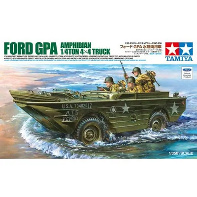 Ford GPA Amphibian 1/4 Ton 4x4 Truck 1/35 #35336 by Tamiya