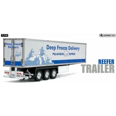 Tamiya 1/14 Semi Trailor Kit 3 Axle Reefer - TAM56319