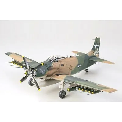 Douglas A-1J Skyraider US Air Force 1/48 #61072 by Tamiya