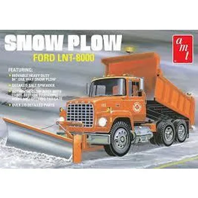 Ford LNT-8000 Snow Plow 1/25 Model Truck Kit #1178 by AMT