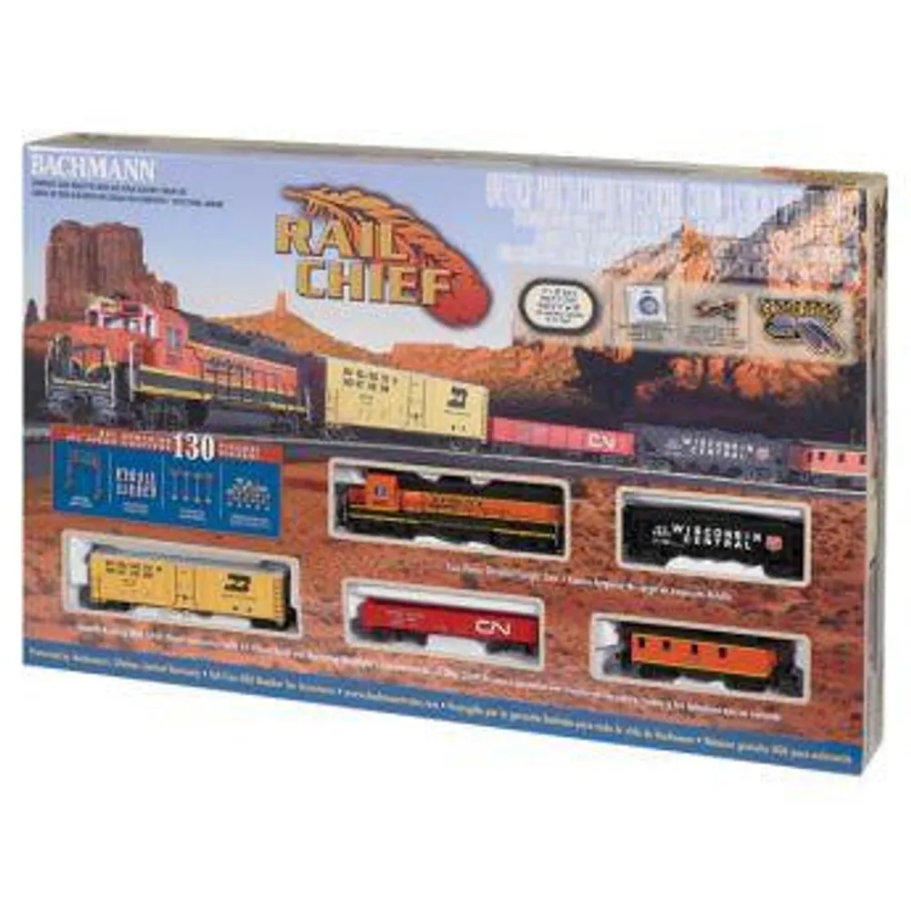 Rail Chief Ready-to-Run HO Scale Electric Train Set