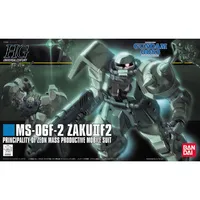 HGUC 1/144 #105 RGM-89S Zaku F2 Zeon Type #5057744 by Bandai