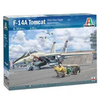 F-14A Tomcat 50th First Flight Anniversary 1/72 #1414 by Italeri