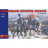 Burgundian Mounted Knights #72006 1/72 Figure Kit by MiniArt