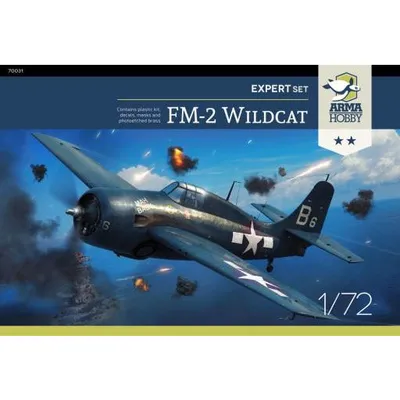 FM-2 Wildcat, Expert Set 1/72 by Arma Hobby