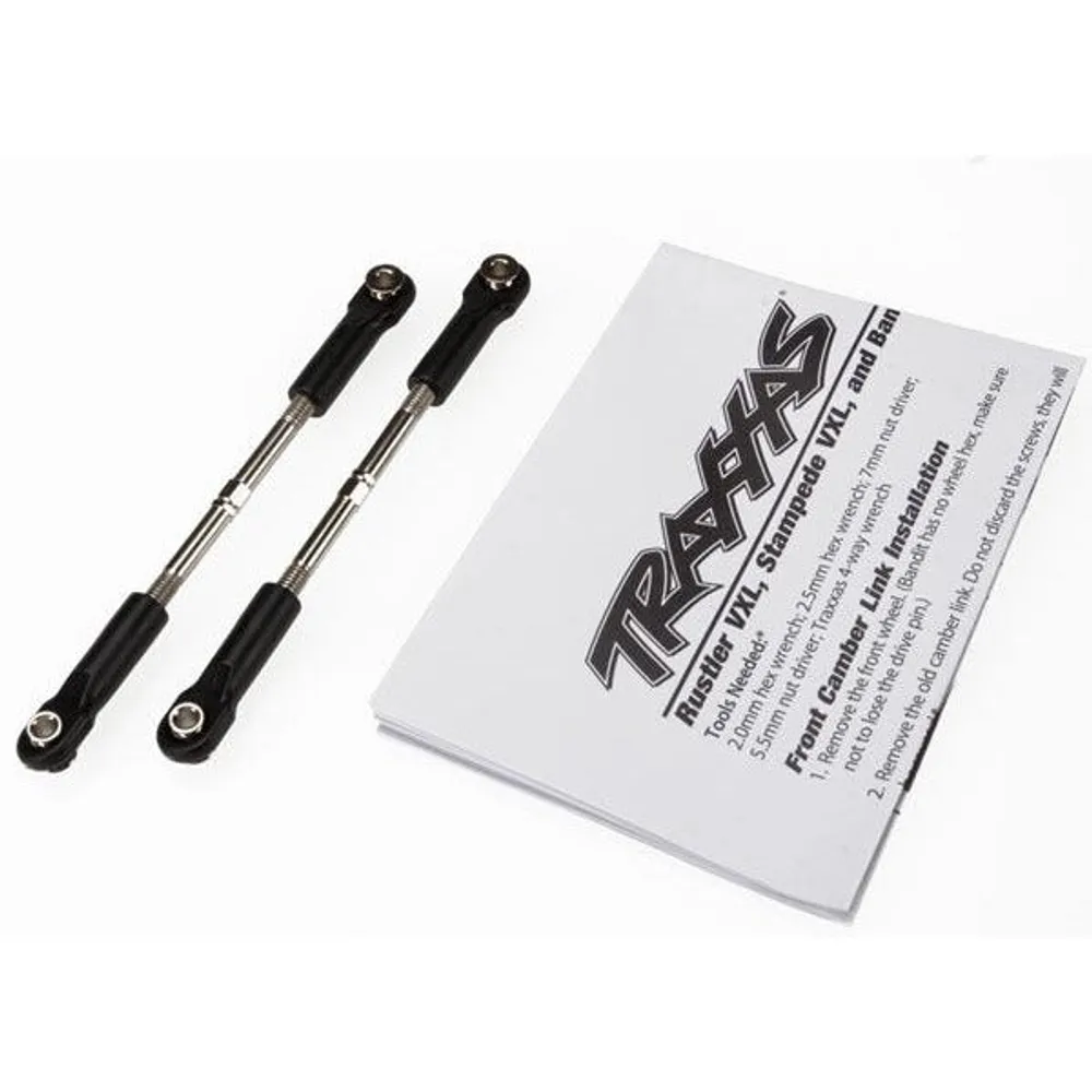 TRA3645 Turnbuckles, Toe Link, 61mm (96mm c to c) (2) (assembled)