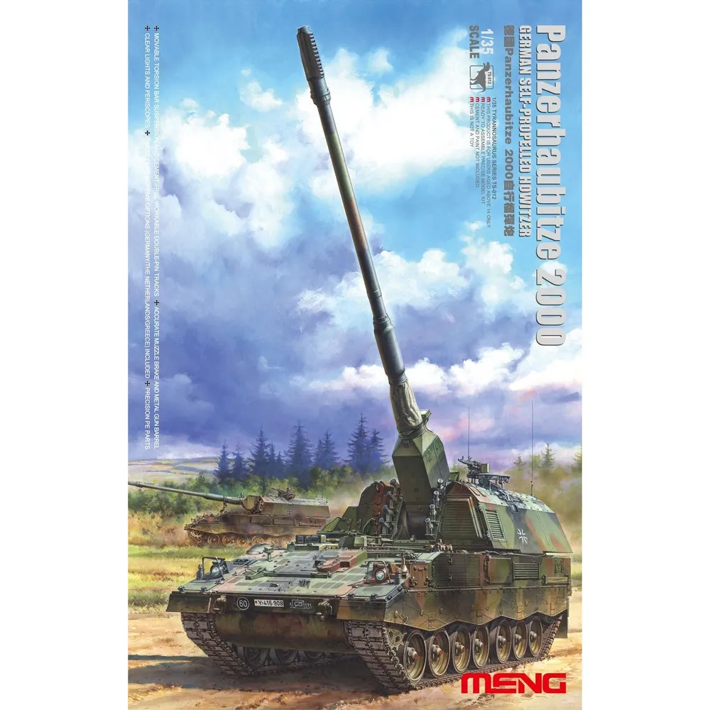 German Panzerhaubitze 2000 Self Propelled Howitzer 1/35 by Meng