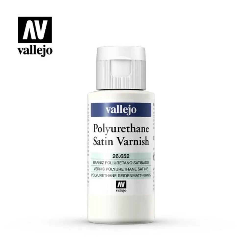 VAL26652 Polyurethane Satin Varnish (60mL)