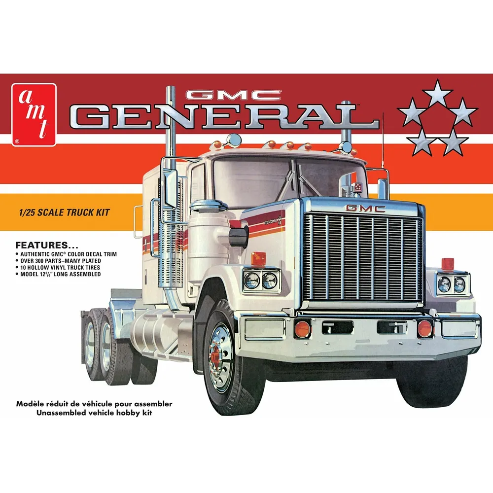 GMC General 1/25 Model Car Kit #1272/06 by AMT