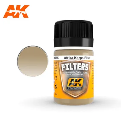 AK-065 Light Brown For Desert Yellow Afrika Korps Vehicles Filter