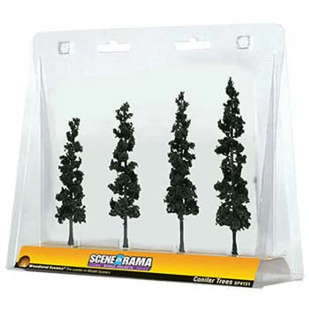 Woodland Scenics Conifer Tree (4pk) WOO4151