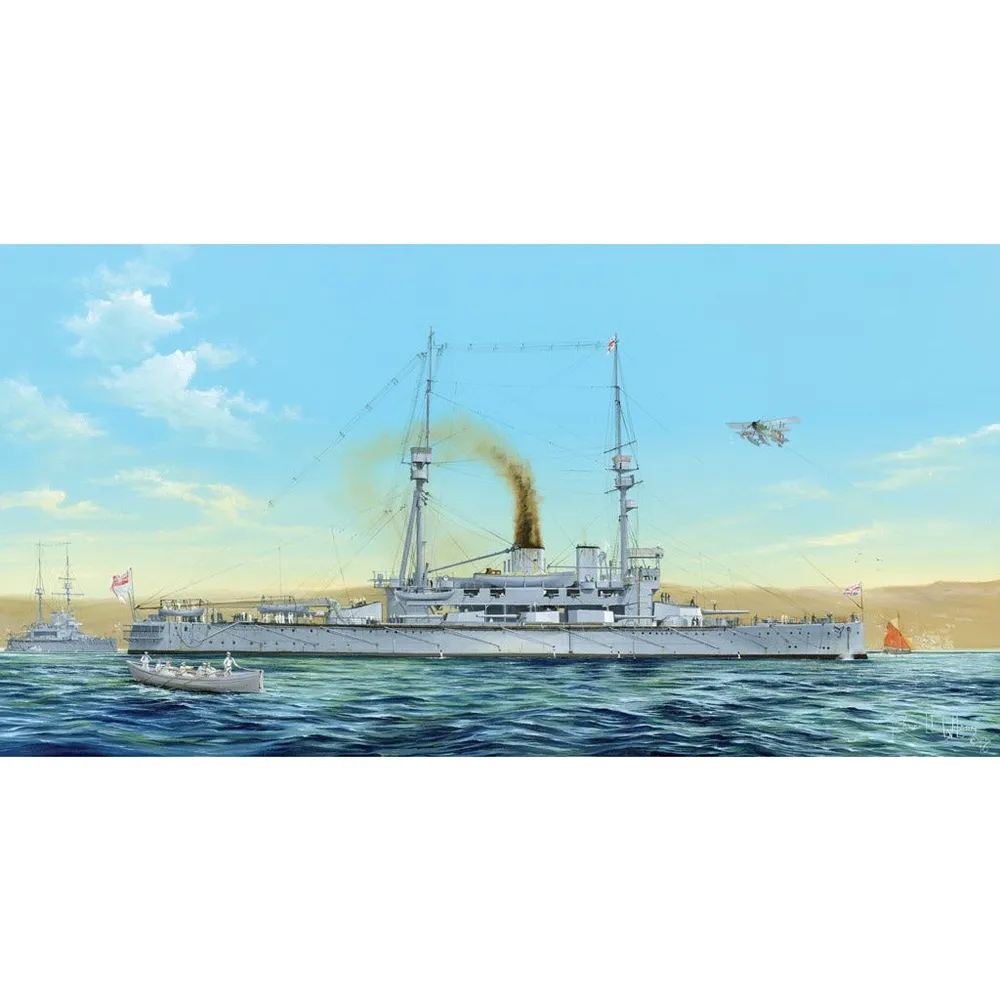 HMS Agamenon 1/350 Model Ship Kit #86509 by Hobby Boss