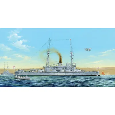 HMS Agamenon 1/350 Model Ship Kit #86509 by Hobby Boss